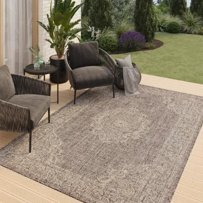 Produktbild von Tapiso Teppich Sisal MELISSA Outdoorteppich Indoor Outdoor 240 x 300 cm