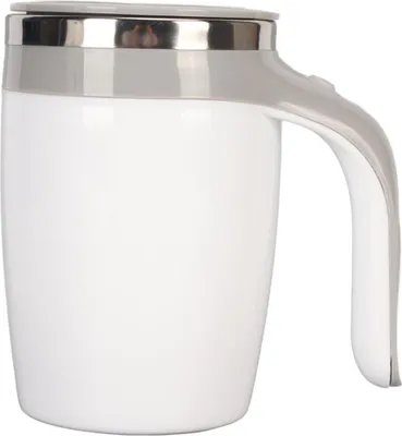 Immagine prodotto di Tazza da caffè magnetica automatica 380 ml a raffreddamento rapido per mescolare il latte al cioccolato per i viaggi in ufficio
