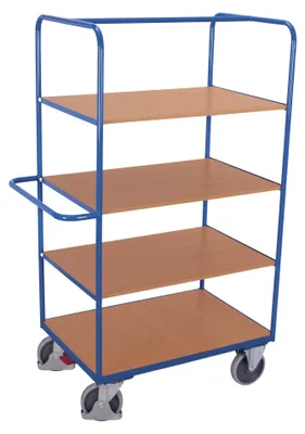 Produktbild von VARIOfit Etagenwagen hoch mit klappbaren Etagenböden 1.175 x 800 mm