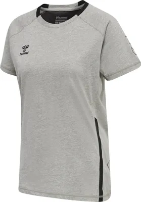 Produktbild von HUMMEL hmlCIMA XK T-SHIRT S/S WOMAN, GREY MELANGE, L