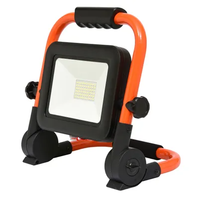 Image de Ecolite Spot LED rechargeable 30W RMLED-30W/ORA/AKU