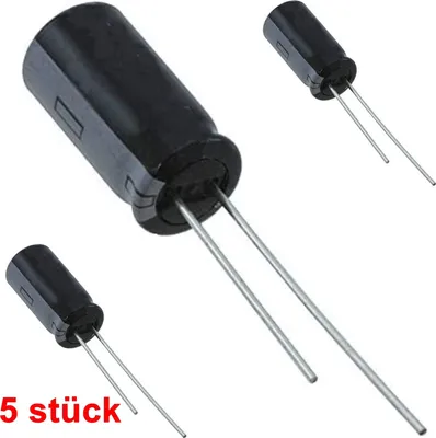Produktbild von 5x Radial Kondensator 1800µF, 50V, 105° ELKO 40x20mm *5stück #708890