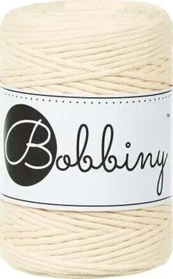Immagine prodotto di Bobbiny Cordoncino Macrame 1,5 mm 100 m Giallo Burro Šňůra