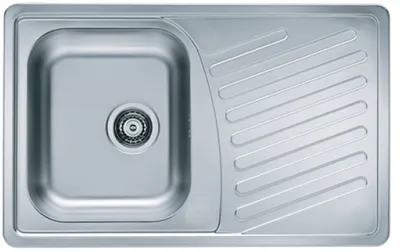 Produktbild von Alveus Elegant - Spüle, 810x510 mm, Edelstahl 1126348