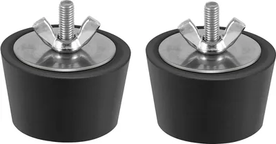 Produktbild von Stück Schwimmbadstöpsel, Durchmesser 32–38 mm, Gummi-Winterstöpsel mit Edelstahlschrauben, Frostschutzmittel, Winterfestmachen von Poolprodukten durch Einfrieren der Pool-Abflussrohre