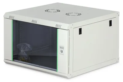 Immagine prodotto di DIGITUS Armadio di rete, Rack 19 pollici, 16U, Montaggio a parete, Profondità 600mm, Carico 100kg, Serie Unique, Grigio