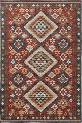 Produktbild von In- & Outdoor Teppich Mirena Rot, Maße:120 x 170 cm
