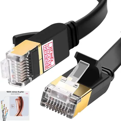 Produktbild von CAT8 LAN Netzwerkkabel Cable 40 Gbps Cable for PS5/4 Router Modem TV Laptop PC