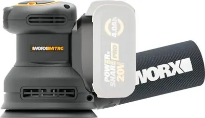 Immagine prodotto di Levigatrice rotorbitale a batteria WORX Wx823.9, senza batteria e caricabatterie