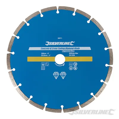 Produktbild von Silverline - Stein- und Beton-Diamanttrennscheibe