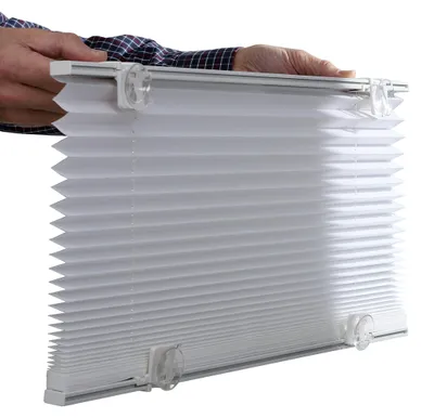 Immagine prodotto di Oscurante plissettato per tetti con ventose bianco