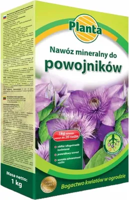 Zdjęcie produktu dla Nawóz do powojników pnączy mineralny 1 kg wydajny