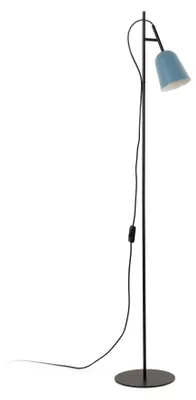 Produktbild von Stehleuchte STUDIO blau, 132,5 cm hoch, in Baumzweig-Optik mit integrierter Kabelklemme