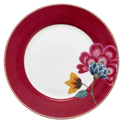 Produktbild von PIP STUDIO Blooming Tales Dark Red Frühstücksteller 23cm