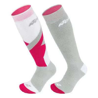 Zdjęcie produktu dla Nordica Jr Multisport Winter 2p Jasnoszary/koralowy/biało-jasnoszary Szary 35-38 - 31-34