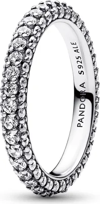 Produktbild von Pavé Damenring Timeless aus 925er Sterlingsilber von PANDORA