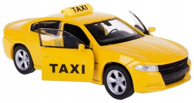 Image de Welly, modèle réduit en métal, taxi Dodge Charger R/T, échelle 1:32, couleur jaune