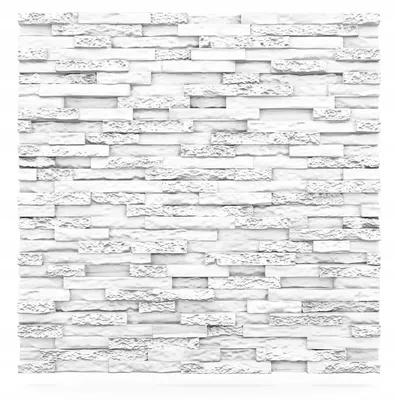 Immagine prodotto di DECCART | Pannelli per soffitto 3D e pannelli per pareti bianchi | Soffitti decorativi in schiuma di Casetone motivo pietra | 60cm x 60cm | 0,36 m²
