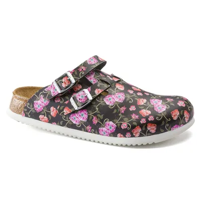 Produktbild von Birkenstock Kay SL Blooming Roses Black Größe EU 39 Schmal