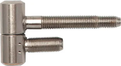 Immagine prodotto di Cerniera per telaio in acciaio SOLIDO, 2 pezzi con testa cilindrica, 16 mm, acciaio nichelato