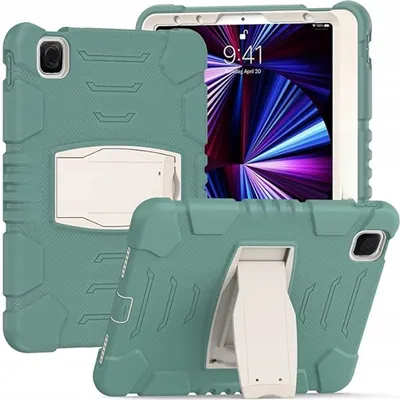 Immagine prodotto di Custodia per Samsung Tab A7 Lite 8,7" blindata con supporto Verde