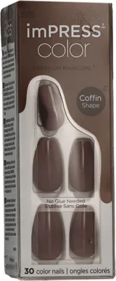 Zdjęcie produktu dla KISS imPRESS color Press-On Manicure M (507 Dusk Till Dawn) 30 ks
