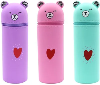 Image de Étui souple en silicone 2 en 1 pour adolescents et collégiennes