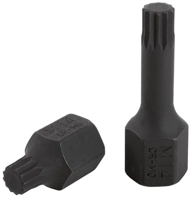 Obrázek produktu pro KS TOOLS 1/2' DUODRIVE speciální zásuvka na bity XZN, M14,43mm krátká ( 515.1161 )