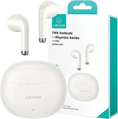 Image de Usams Bluetooth Headphones 5.3 TWS Rhymbo beige