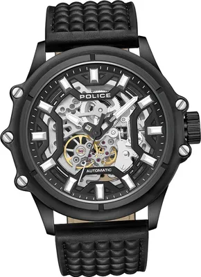 Produktbild von Police Herren Armbanduhr schwarz Analog Police Luang armband D2UPOE1601801