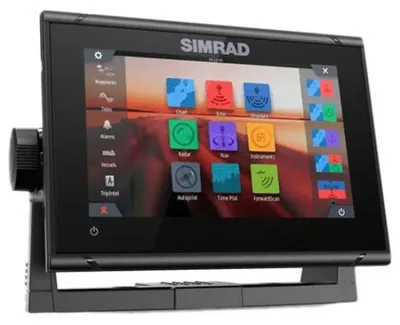 Produktbild von Simrad Go7 Xsr Row Angelplotter Schwarz Schwarz One Size