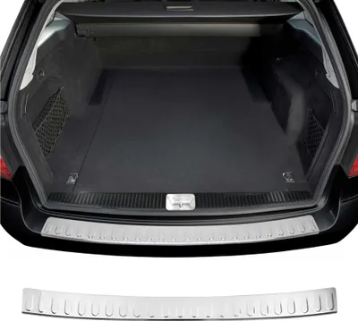 Immagine prodotto di Protezione paraurti per Mercedes Classe E S212 2010-2013 in acciaio inox lucido 1x