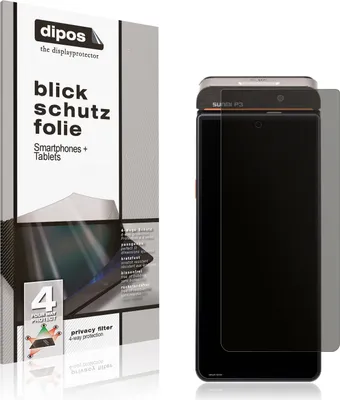 Produktbild von Blickschutzfolie für sunmi P3H matt Schutzfolie Folie Display Schutz dipos