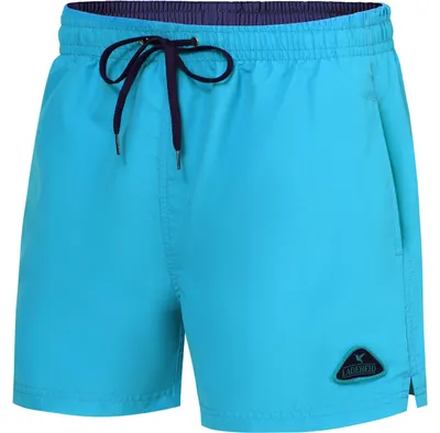 Produktbild von Ladeheid Herren Badehose Badeshorts Beachshorts Schwimmhose LAZA1003 (Azurblau Marineblau, S)