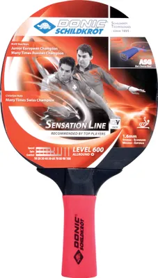 Produktbild von Donic-Schildkröt Tischtennis-Schläger SENSATION 600 ASG (Anti Shock Grip)