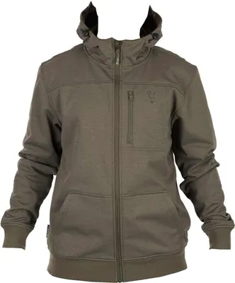 Produktbild von Fox Collection Soft Shell Jacket Green and Black - Angeljacke, Größe:S