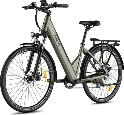 Produktbild von 27.5'' Step-through City E-Bike 25 Km/h 250W Motor 36V 14,5Ah Vstavaná odnímateľná batéria, 7-rýchlostné prevody Shimano