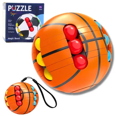 Image de Balle Puzzle Arcade Logique Sensorielle Pour Enfants Orange