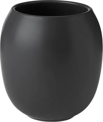 Immagine prodotto di Stelton Zahnbürstenhalter Fjord, Zahnputzbecher, Becher, Steinzeug, Black, 113