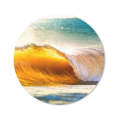 Produktbild von MuchoWow® Mauspad Mousepad Strand - Meer - Golf 50x50 cm - Mousepads - Maus Mat - Pad - Mausunterlage - Vinyl