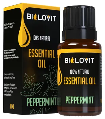 Produktbild von Bilovit Ätherisches Pfefferminzöl 10 ml, 100 % naturrein