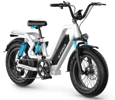 Immagine prodotto di RS ST E-Bike - Da città e fuoristrada - Motore brushless da 250 W - Batteria da 48 V 25 Ah - Ruote da 50 cm - Autonomia fino a 60 km