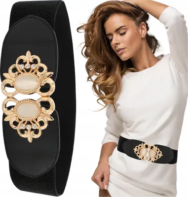 Produktbild von Damen Gürtel - Elastischer Damengürtel - Stil - Dekorative Schnalle - Universalität - Eleganz - Langlebigkeit