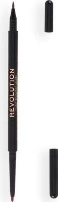 Produktbild von Revolution Doppelspitze Eyeliner Filz & Kohl Braun