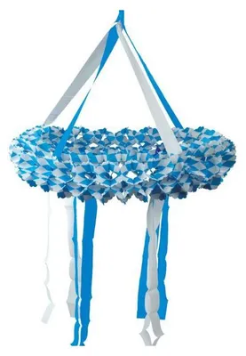 Produktbild von Dekokranz Bayern, Durchmesser 75 cm, Höhe 120 cm, schwer entflammbar
