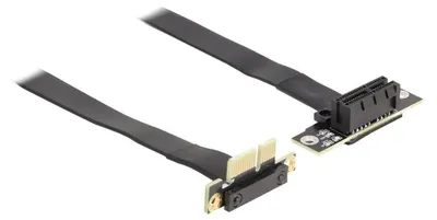 Obrázek produktu pro DELOCK Riser Karte PCI Express x1 St. zu 1 Slot Kab.60 cm