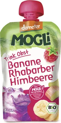 Immagine prodotto di MOGLi Spremuta di lamponi biologica (120 g)