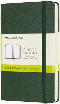 Produktbild von Moleskine Notizbuch Pocket/A6, Blanko, Myrtengrün