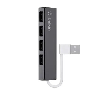 Produktbild von BELKIN USB 2.0 HUB, 1:4, SLIM, PASSIV, black