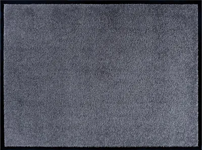 Produktbild von NYVI Fußmatte Unicolored - Pflegeleicht, Strapazierfähig, Anti-Rutsch - Fußabtreter Schmutzfangmatte - 90x150 cm Rechteckig - Grau